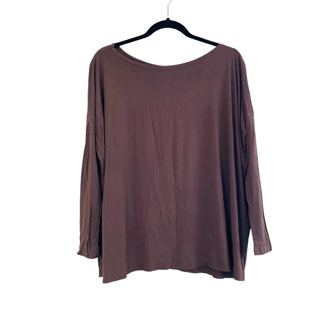 Piko 1988 Women's Blouse in Brown